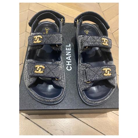 chanel dad sandals kaufen|Chanel dad sandals for sale.